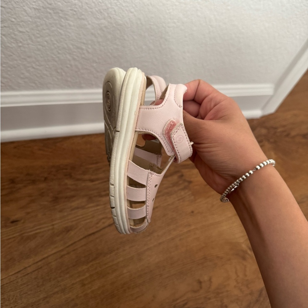 Stride Rite Pink Sandals Baby Girl - Picture 3 of 3